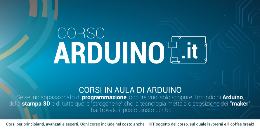 Corsi in aula di Arduino a Sassari